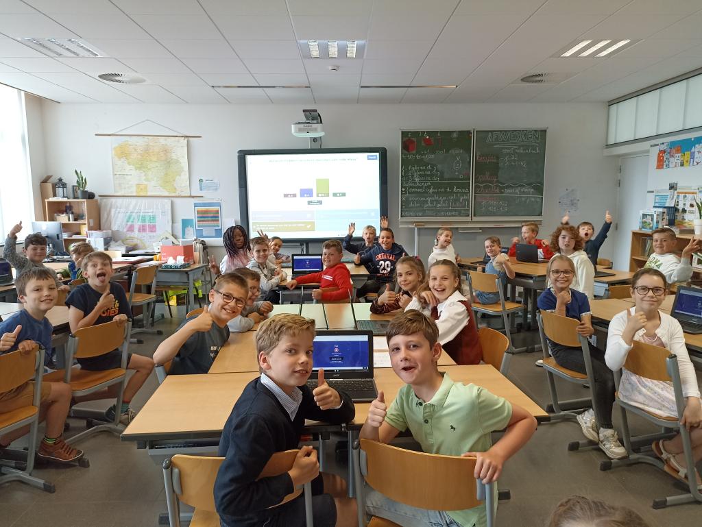 4e leerjaar met Kahoot!