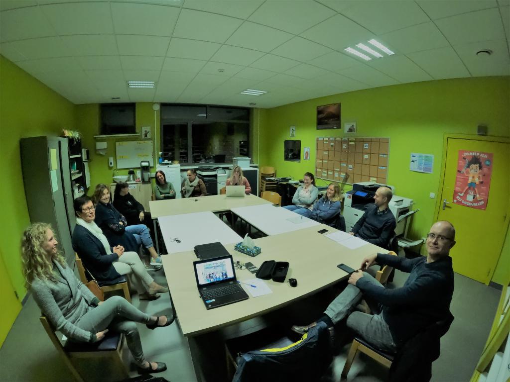 foto vergadering ouderraad